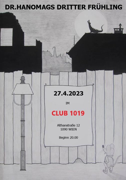 Konzertplakat Hanomag - Club 1019